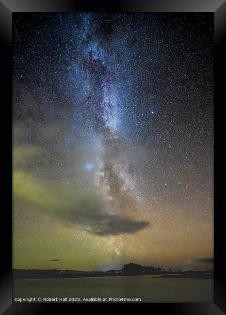 Milky Way Framed Print by Robert Hall