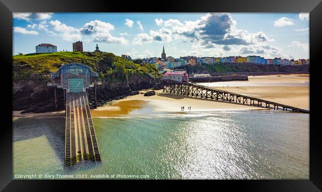 Tenby Framed Print by Gary Thomas