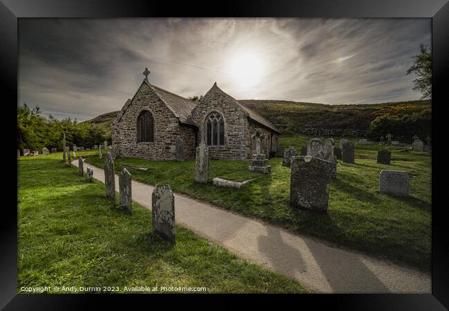 St Winwaloe's Church Framed Print by Andy Durnin