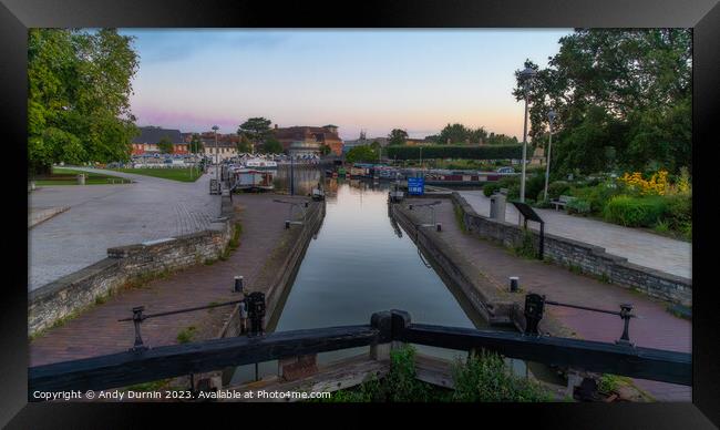 Stratford Upon Avon Sunrise Framed Print by Andy Durnin