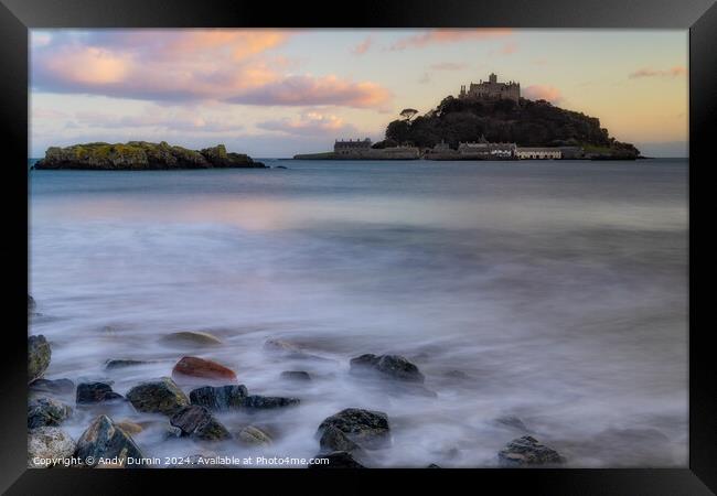 St Michael's Mount Framed Print by Andy Durnin