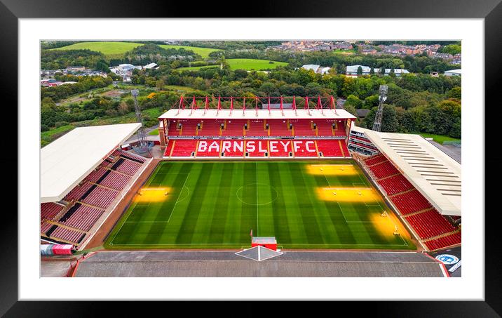 Barnsley Football Club Framed Mounted Print by STADIA 