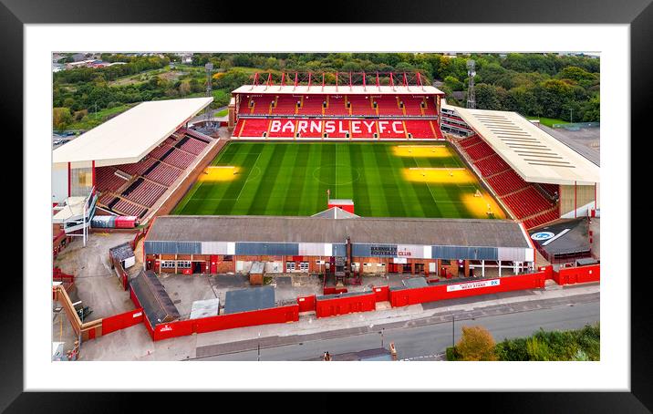 Barnsley Football Club Framed Mounted Print by STADIA 