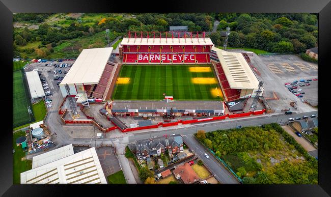 Barnsley Football Club Framed Print by STADIA 