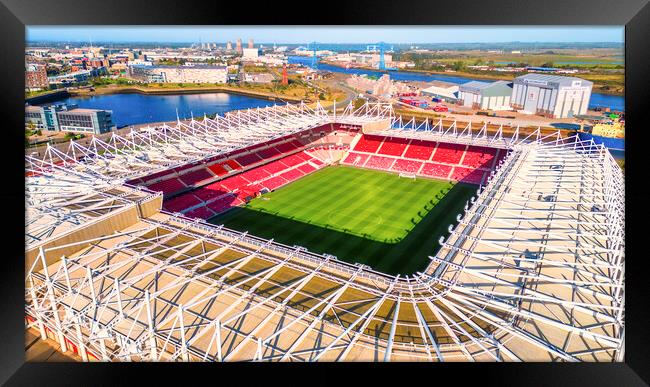 Middlesbrough FC Framed Print by STADIA 