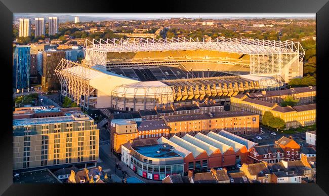 Newcastle United FC Framed Print by STADIA 