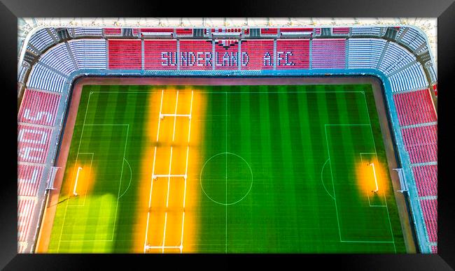 Sunderland AFC Framed Print by STADIA 