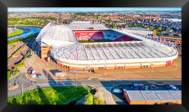 Sunderland AFC Framed Print by STADIA 