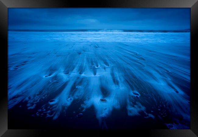 Blue dawn Framed Print by Robert Canis