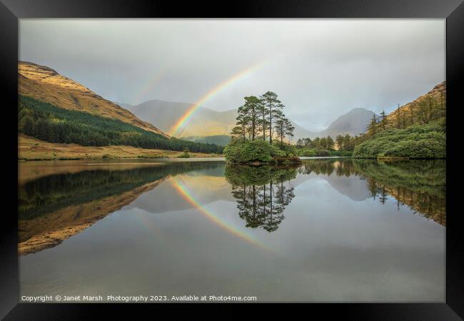 Somewhere-Scotland  Framed Print by Janet Marsh  Photography