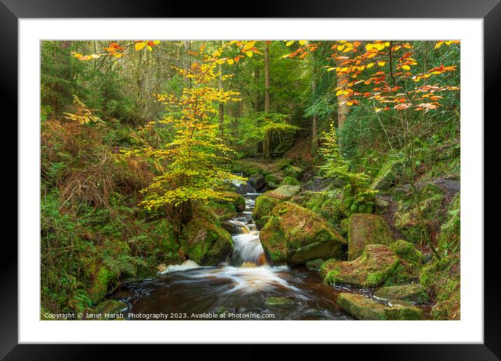 Fairy Tale- Wyming Brook Framed Mounted Print by Janet Marsh  Photography