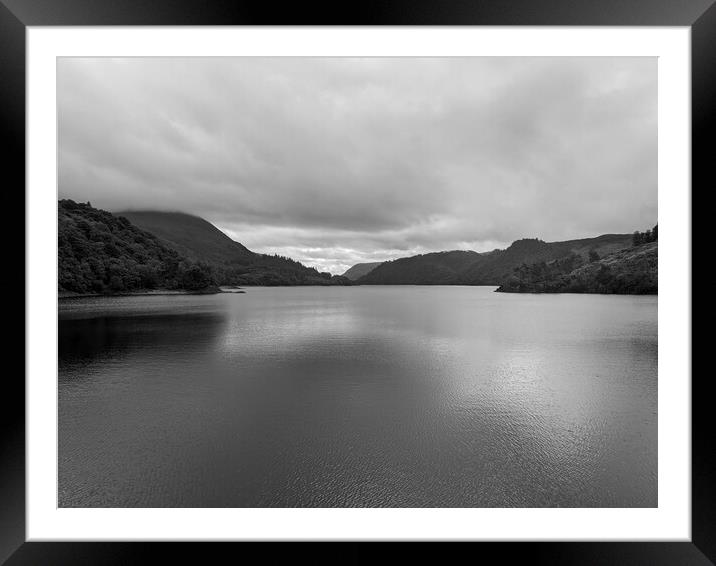 Thirlmere lake Framed Mounted Print by Michael Mcinroy