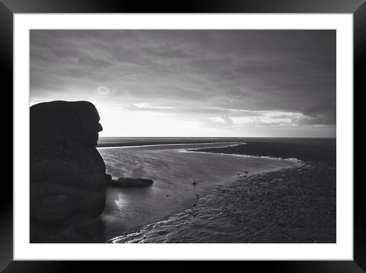 The ogre of Cleveleys  Framed Mounted Print by Michael Mcinroy