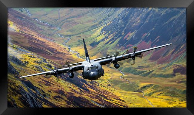 Lockheed Lartin MC-130J Commando II Framed Print by Airborne Images