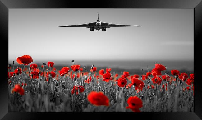 Vulcan Tribute Framed Print by Airborne Images