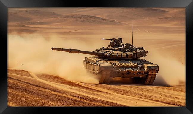 Chieftan Tank Framed Print by Airborne Images