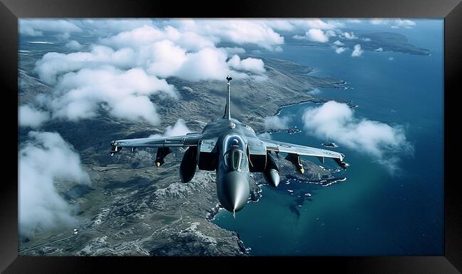 Sea Harrier FRS.1 Framed Print by Airborne Images