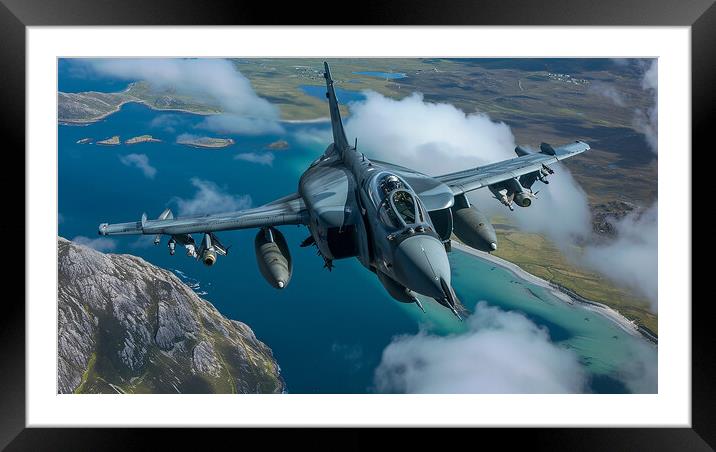 Sea Harrier FRS.1 Framed Mounted Print by Airborne Images