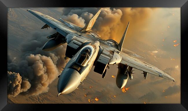Grumman F-14 Tomcat Framed Print by Airborne Images