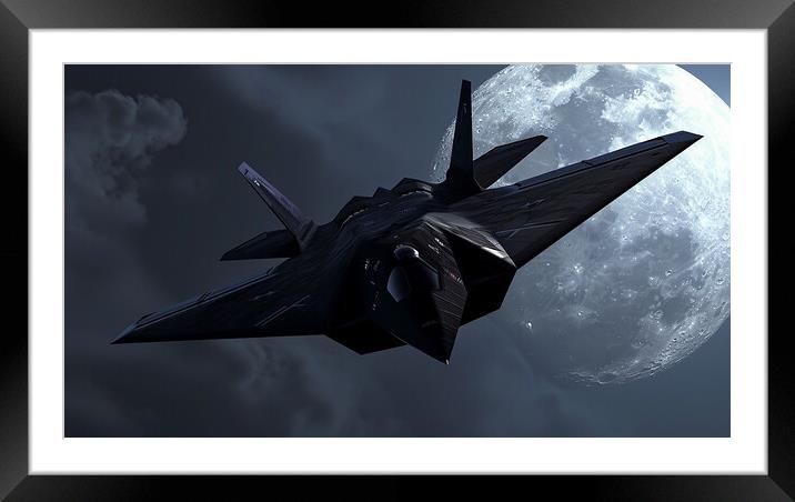 Lockheed F-117 Nighthawk Framed Mounted Print by Airborne Images