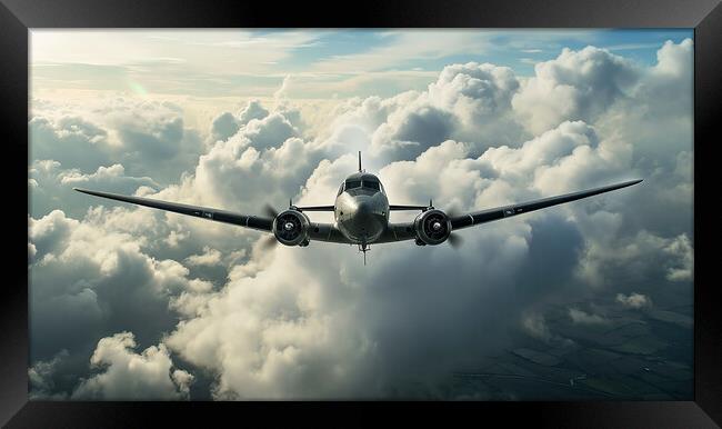 Douglas DC3 Dakota Framed Print by Airborne Images