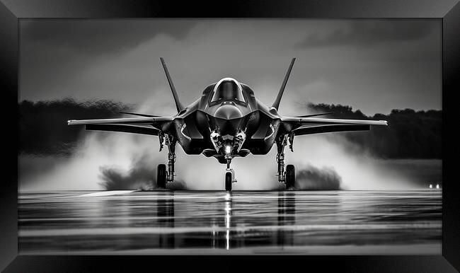 Lockheed Martin F35B Lightning II Framed Print by Airborne Images