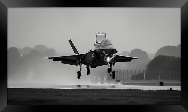 Lockheed Martin F35B Lightning II Framed Print by Airborne Images