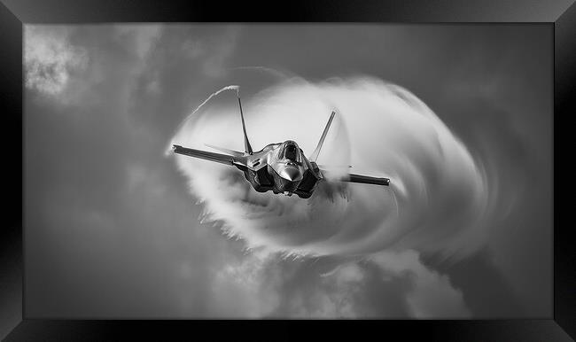 Lockheed Martin F35B Lightning II Framed Print by Airborne Images