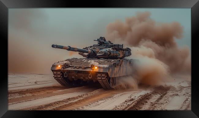 Chieftan Tank Framed Print by Airborne Images