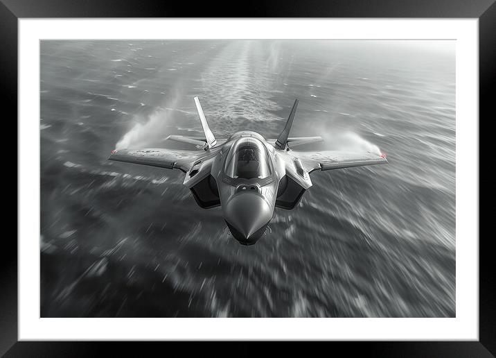 USAF F-35A Lightning II Framed Mounted Print by Airborne Images