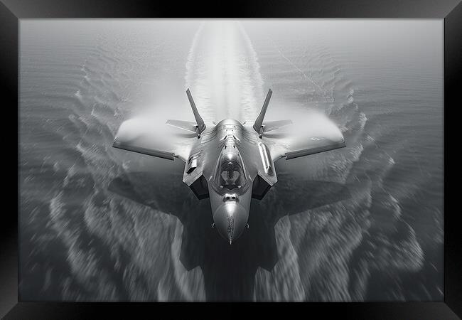 USAF F-35A Lightning II Framed Print by Airborne Images