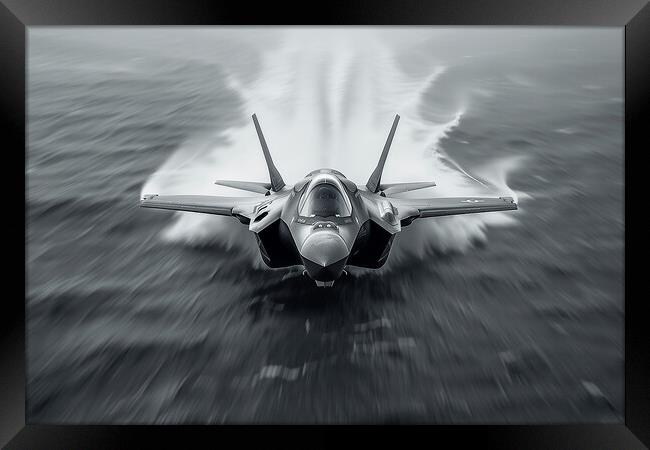 USAF F-35A Lightning II Framed Print by Airborne Images