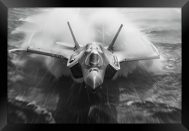 USAF F-35A Lightning II Framed Print by Airborne Images