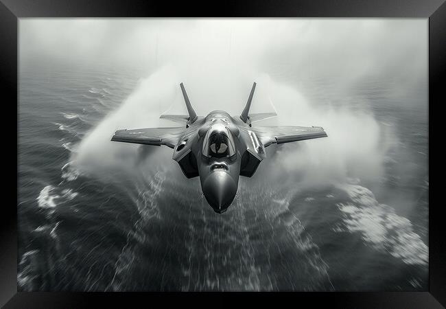 USAF F-35A Lightning II Framed Print by Airborne Images