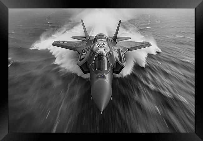 USAF F-35A Lightning II Framed Print by Airborne Images