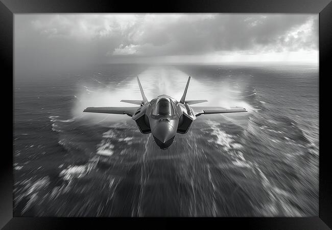 USAF F-35A Lightning II Framed Print by Airborne Images