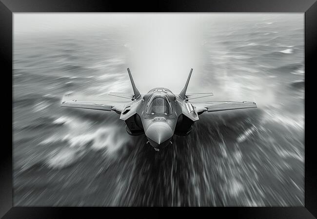 USAF F-35A Lightning II Framed Print by Airborne Images