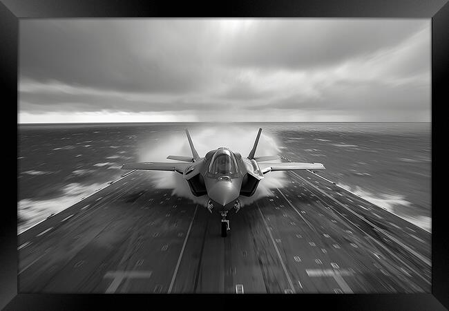 USAF F-35A Lightning II Framed Print by Airborne Images