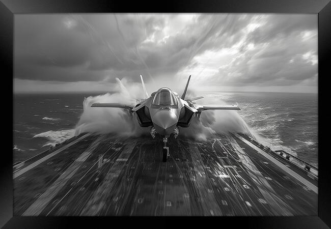 USAF F-35A Lightning II Framed Print by Airborne Images