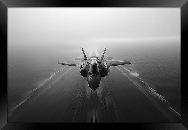 USAF F-35A Lightning II Framed Print by Airborne Images