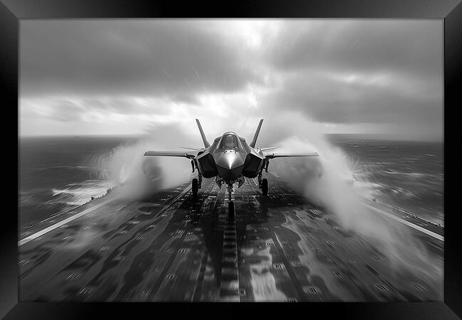 USAF F-35A Lightning II Framed Print by Airborne Images