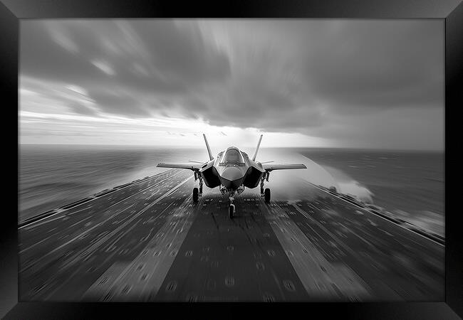 USAF F-35A Lightning II Framed Print by Airborne Images