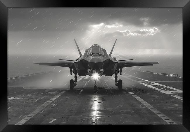 USAF F-35A Lightning II Framed Print by Airborne Images