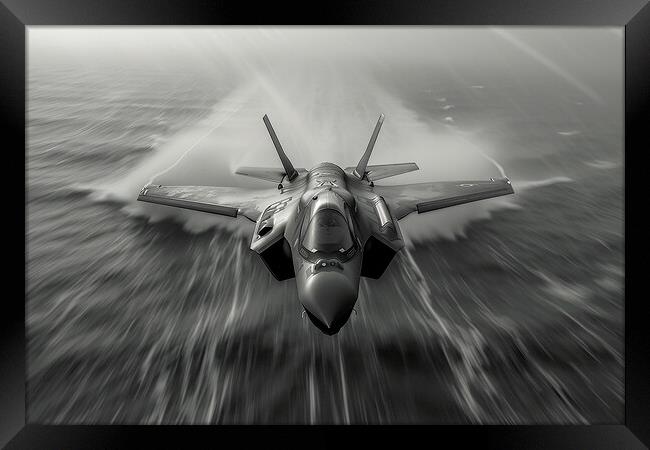 USAF F-35A Lightning II Framed Print by Airborne Images