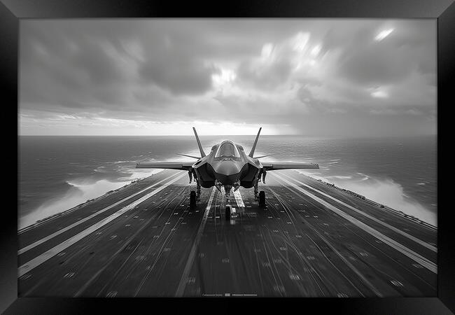 USAF F-35A Lightning II Framed Print by Airborne Images