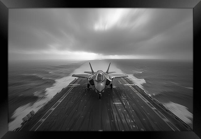 USAF F-35A Lightning II Framed Print by Airborne Images