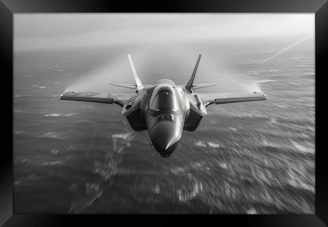 USAF F-35A Lightning II Framed Print by Airborne Images