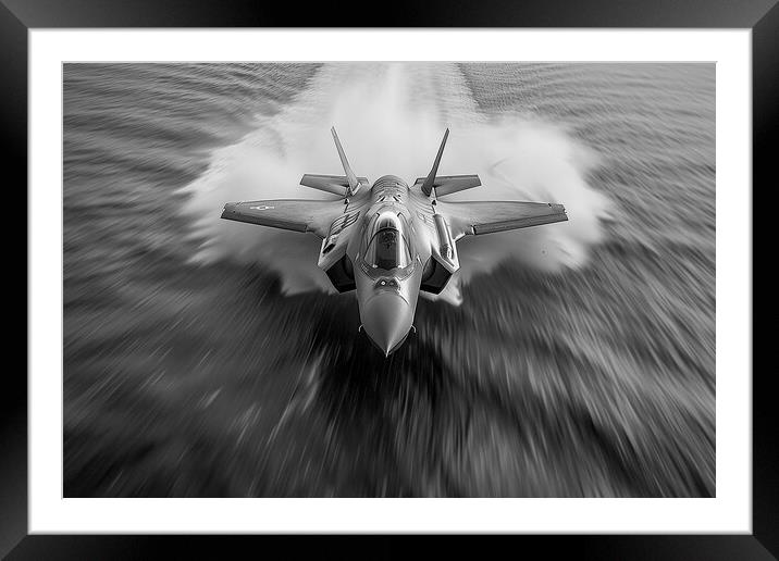 USAF F-35A Lightning II Framed Mounted Print by Airborne Images