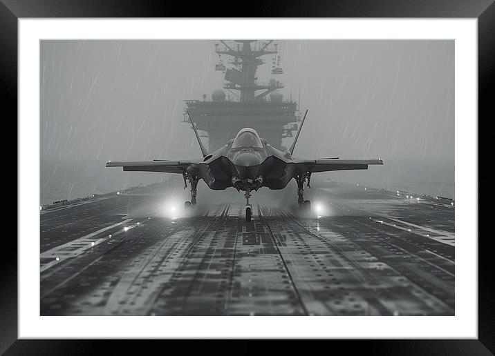 USAF F-35A Lightning II Framed Mounted Print by Airborne Images