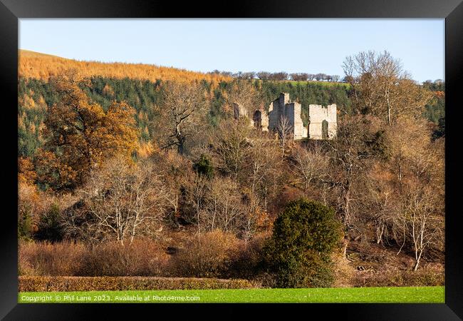 Stapleton Castle Ruins Framed Print by Phil Lane